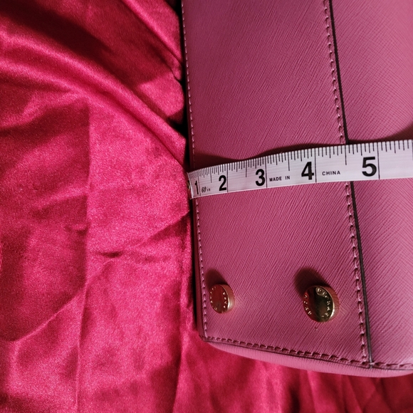 NWT MICHAEL Michael Kors Kellen Saffiano Leather Satchel Bag, BlossomNew - Picture 4 of 10